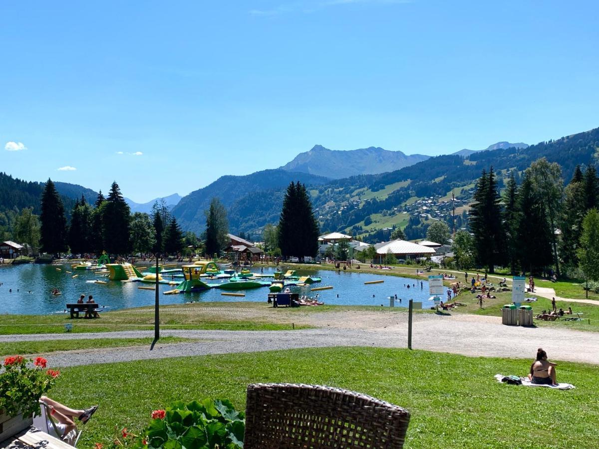 לה ג'ט Chalet Le Renard Du Lac מראה חיצוני תמונה