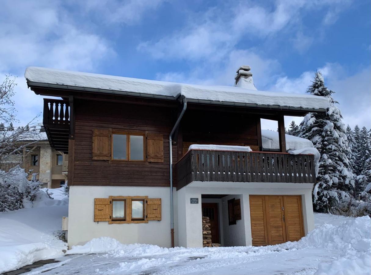 לה ג'ט Chalet Le Renard Du Lac מראה חיצוני תמונה