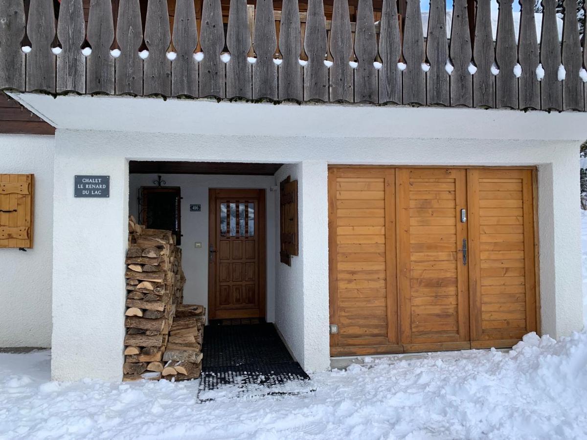 לה ג'ט Chalet Le Renard Du Lac מראה חיצוני תמונה