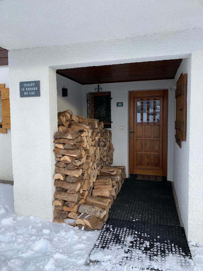 לה ג'ט Chalet Le Renard Du Lac מראה חיצוני תמונה